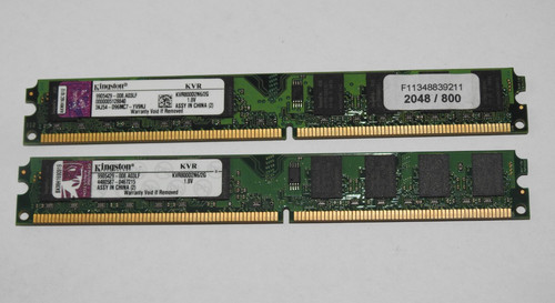 Kingston 4gb ddr2 - kingston, (2x