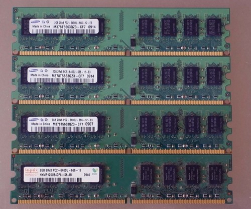 8gb ddr2 samsung - 8gb, (4x