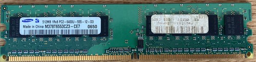 512mb samsung ddr2 - samsung, 800mhz