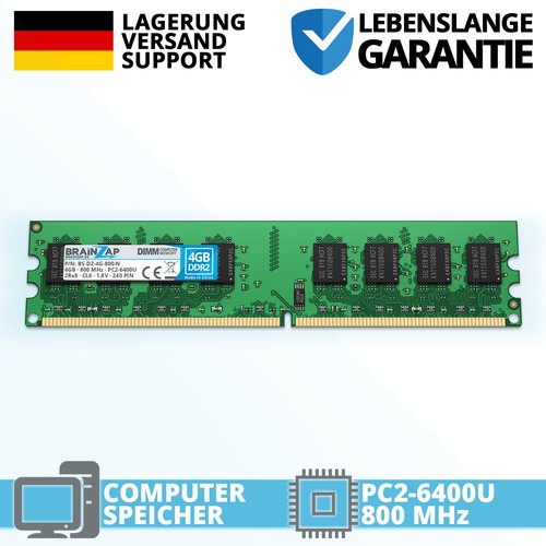 Brainzap 4gb ddr2 ram - ddr2,