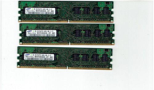 Samsung 1gb ddr2 800 - 3x, ddr2-800