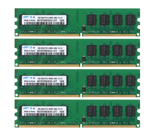 8gb samsung 2gb ddr2 800mhz - samsung,
