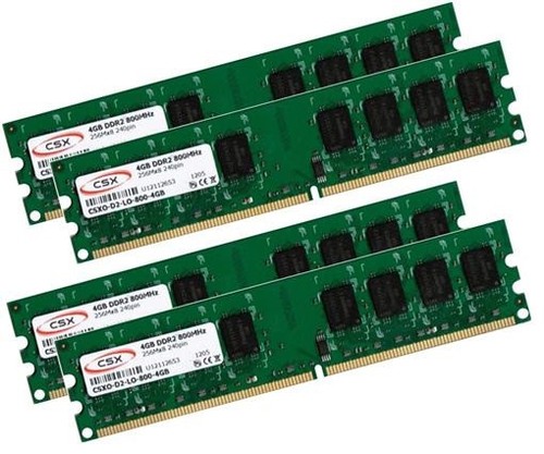 4gb 16gb ddr2 800 - 16gb,
