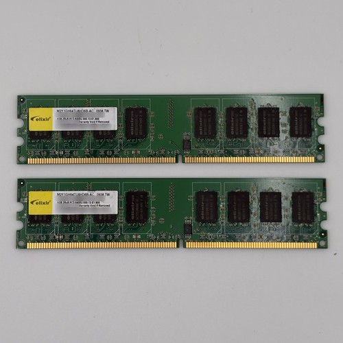 1gb elixir ddr2 800 - 2x,