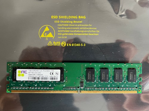 Aeneon udimm 1gb ddr2 - 1gb, cl5