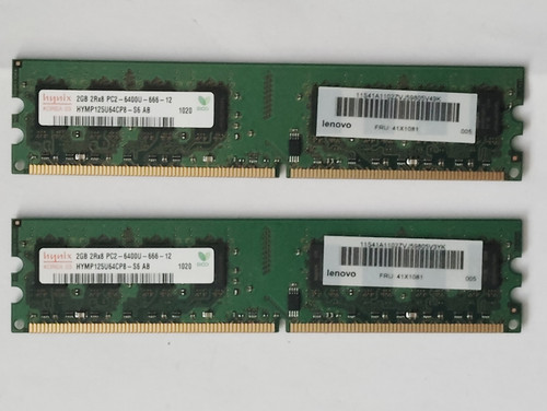 2gb ddr2 800 pc2 - 2x,