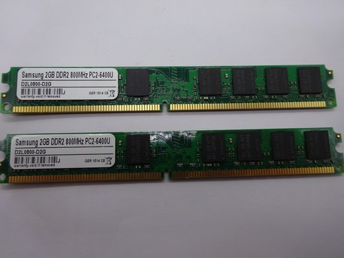 Samsung 4gb ddr2 - samsung, (2x2gb)