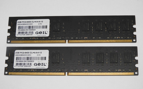 4gb geil ddr2 - 4gb, 800mhz