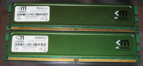 4gb kit 2x2gb mushkin - mushkin, ddr2