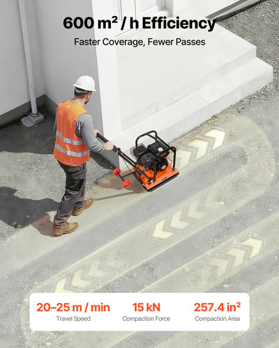 Placa vibratoria vevor cv - vevor,