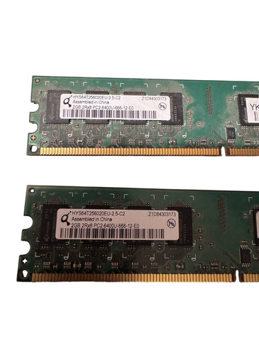 Qimonda 4gb ram - (2x2gb),