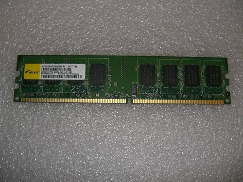 2gb elixir ddr2 800 pc2 - 2gb, pc2-6400u